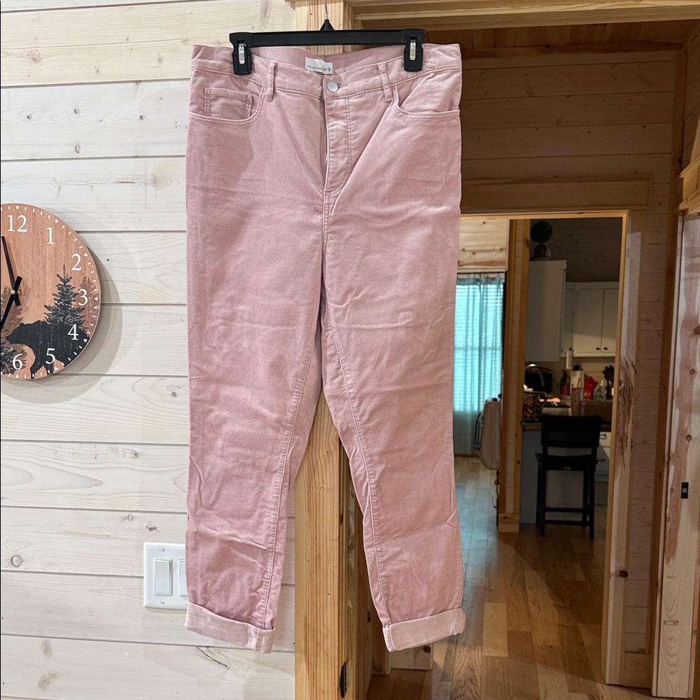 LOFT Blush Ankle Jeans